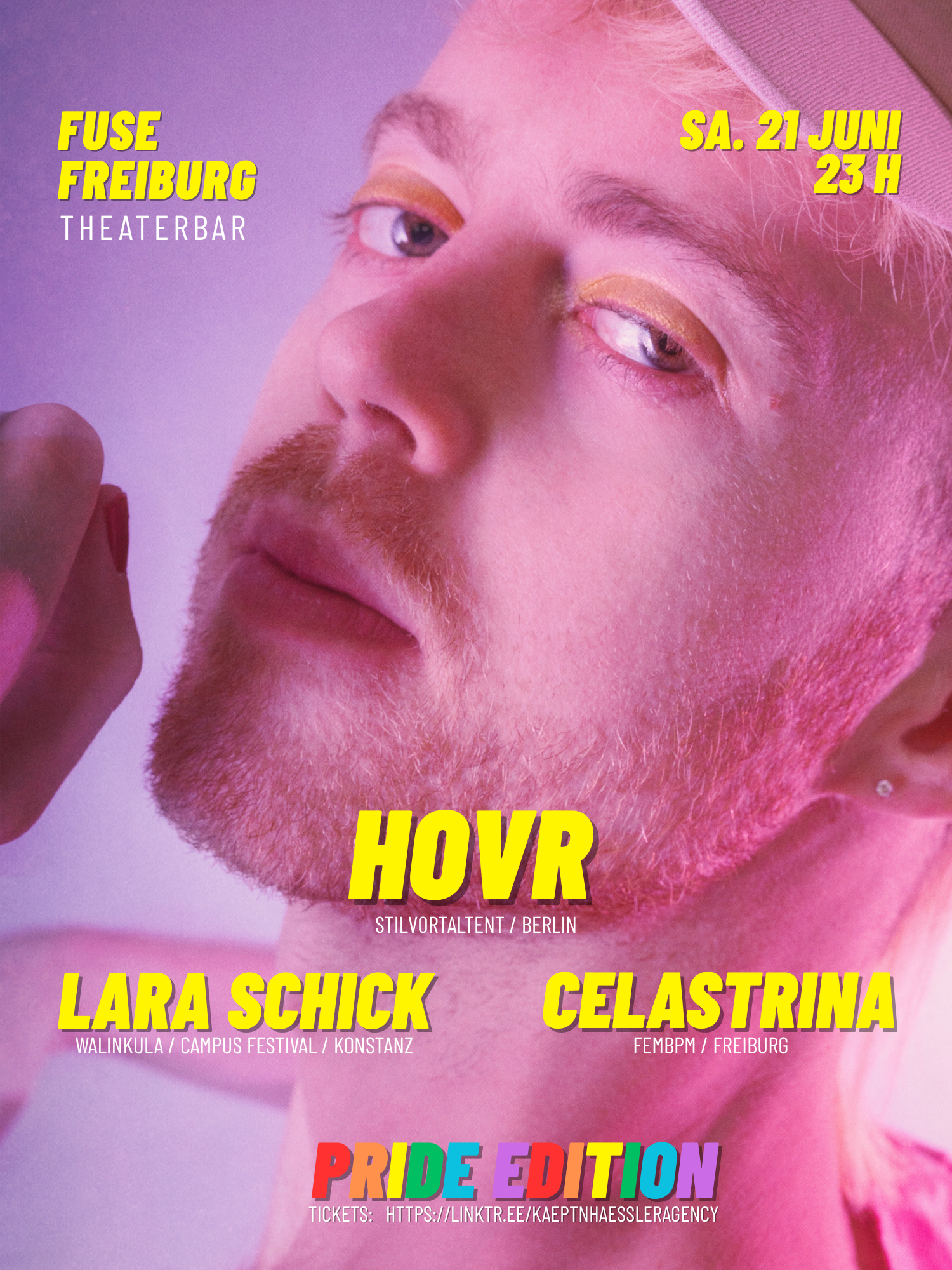 Veranstaltungsbild für FUSE - PRIDE EDITION w./ HOVR (StilvorTalent/Berlin)